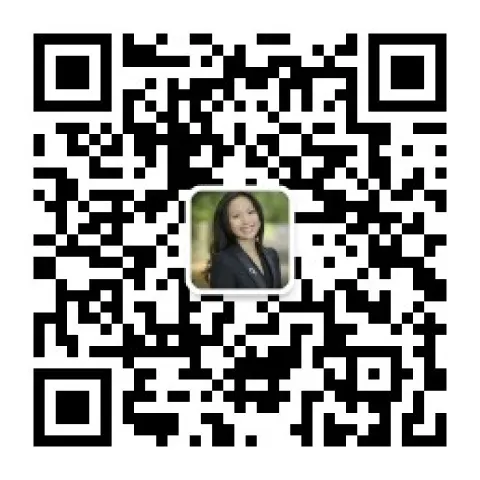 a qr code with a picture of a woman
